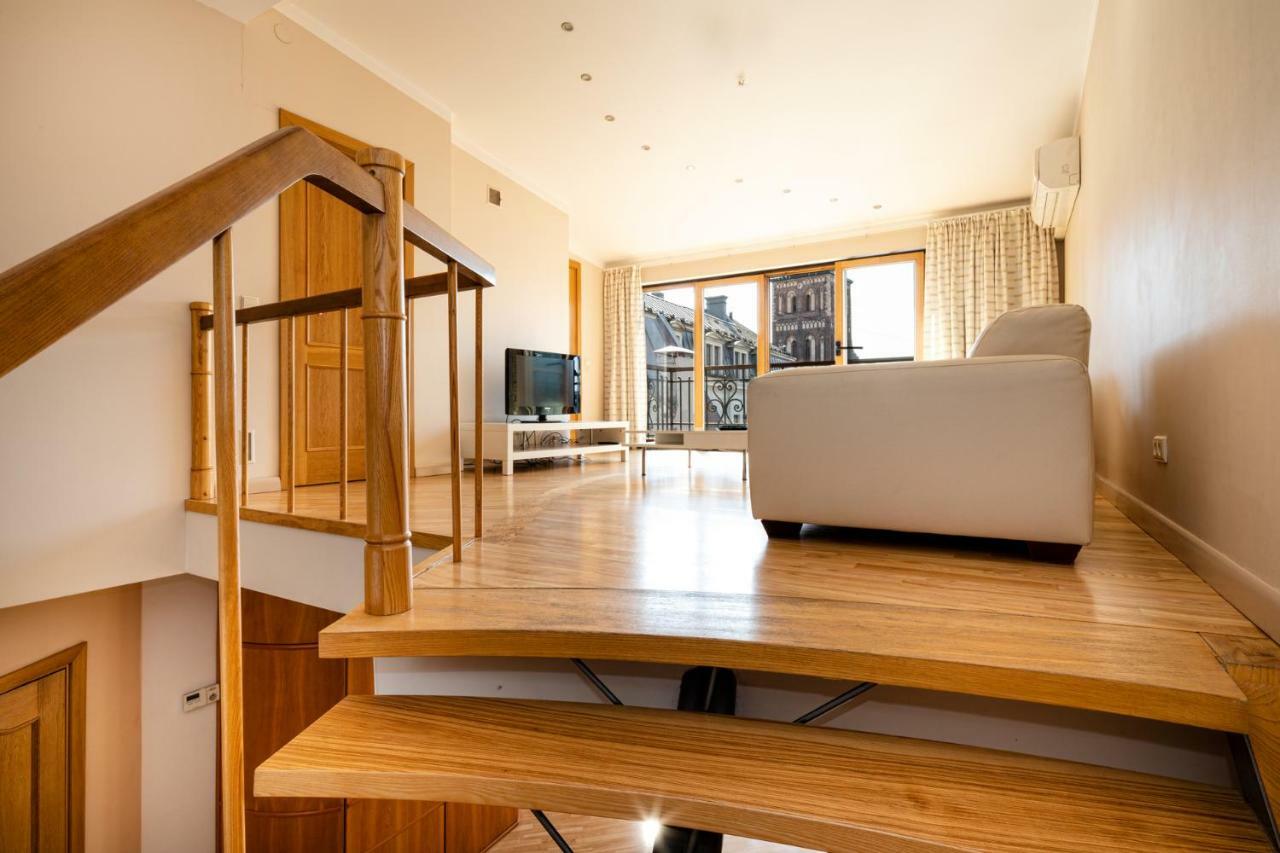 Old Riga Aldaru Street 2 Level Apartment With Terrace エクステリア 写真